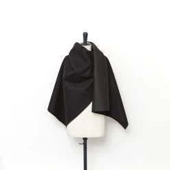 T24J06726 | Bonded Wool Felt Neoprene-Like -Nona Source Shop T24J06726 Black 02