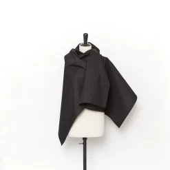 T24J06730 | Bonded Stiff Technical Canvas -Nona Source Shop T24J06730 Black 02