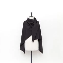 T24K08635 | Checked Seersucker 9 T24K08635 | Checked Seersucker -Nona Source Shop T24K08635 Black 02