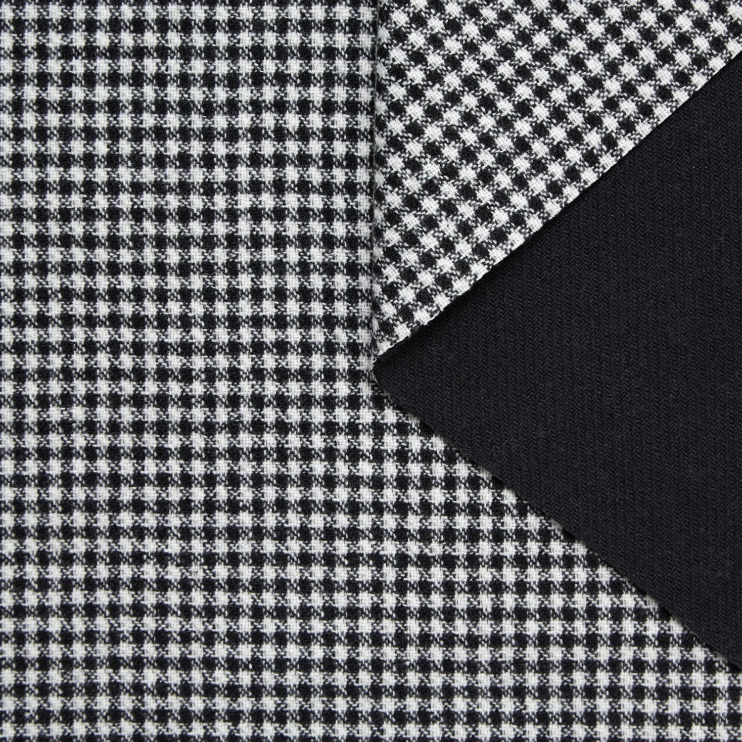 T24K08644 | Gingham Cotton & Wool Drap 4 T24K08644 | Gingham Cotton & Wool Drap - Image 2