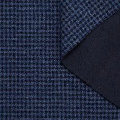 T24K08644 | Gingham Cotton & Wool Drap