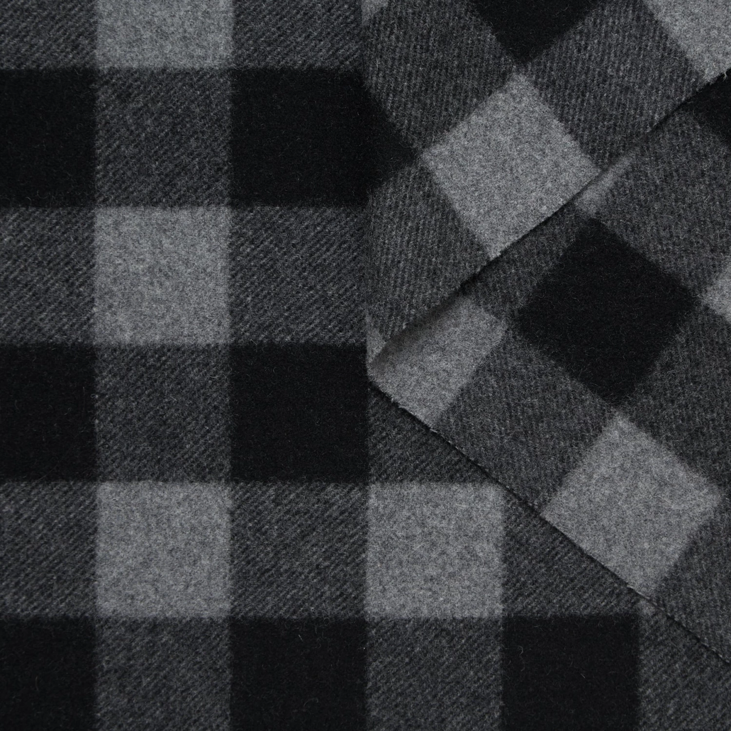 T24K08660 | Checked Wool Drap 3 T24K08660 | Checked Wool Drap
