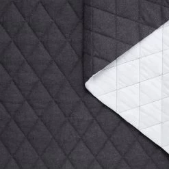 T24K08690 | Quilted Cotton Twill -Nona Source Shop T24K08690 Asphalt 01