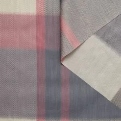 T24M09853 | Blurry Check Print Canvas