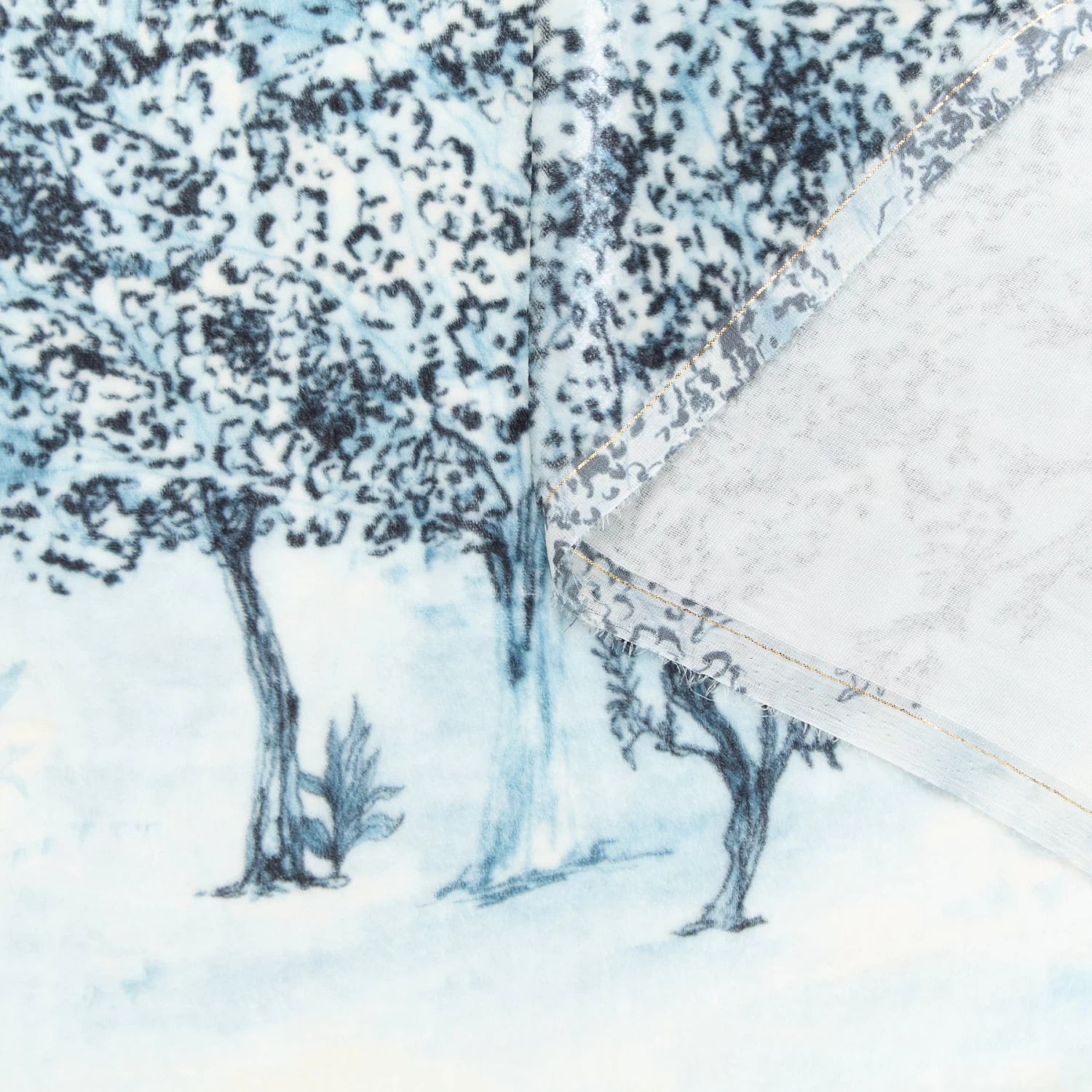 T24M09974 | Forest Print Velvet 3 T24M09974 | Forest Print Velvet