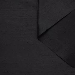 T24M10216 | Silk Shantung -Nona Source Shop T24M10216 Black 01