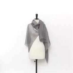 T24M10240 | Silk Crepon -Nona Source Shop T24M10240 SteelGray 02