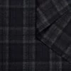 T24M10256 | Splittable Checked Flannel -Nona Source Shop T24M10256 Phantom 01
