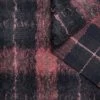 T24M10453 | Double Face Hairy Wool & Mohair Tartan 1 T24M10453 | Double Face Hairy Wool & Mohair Tartan -Nona Source Shop T24M10453 SlateRose 01