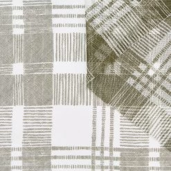 T24M10462 | Check Print Cotton Tulle 12 T24M10462 | Check Print Cotton Tulle -Nona Source Shop T24M10462 Avocado 01