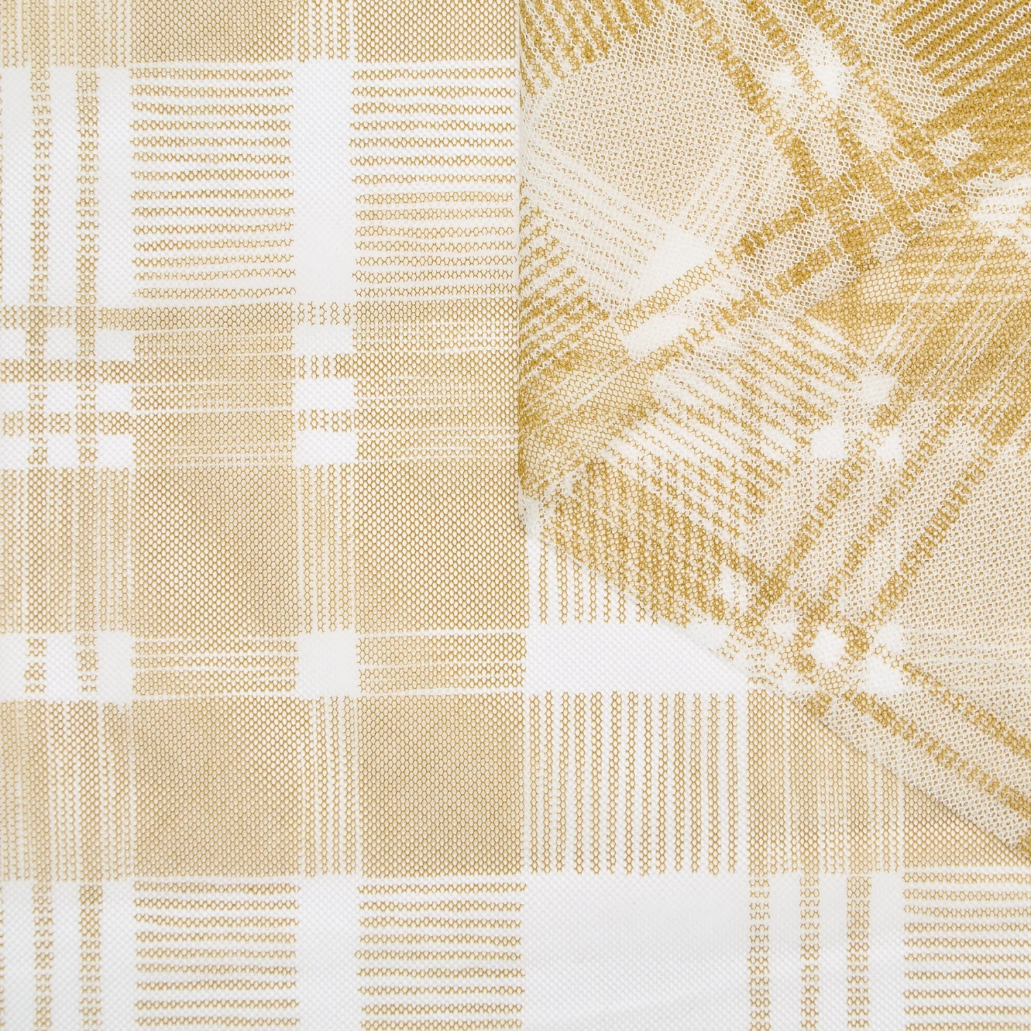 T24M10462 | Check Print Cotton Tulle 3 T24M10462 | Check Print Cotton Tulle