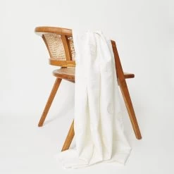 T24Q06531 | Embroidered Linen Canvas 7 T24Q06531 | Embroidered Linen Canvas -Nona Source Shop T24Q06531 StarWhite 02