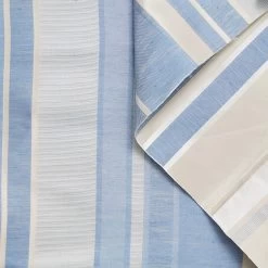 T24Q06537 | Large Width Various Stripes Canvas -Nona Source Shop T24Q06537 BlueGranite 01