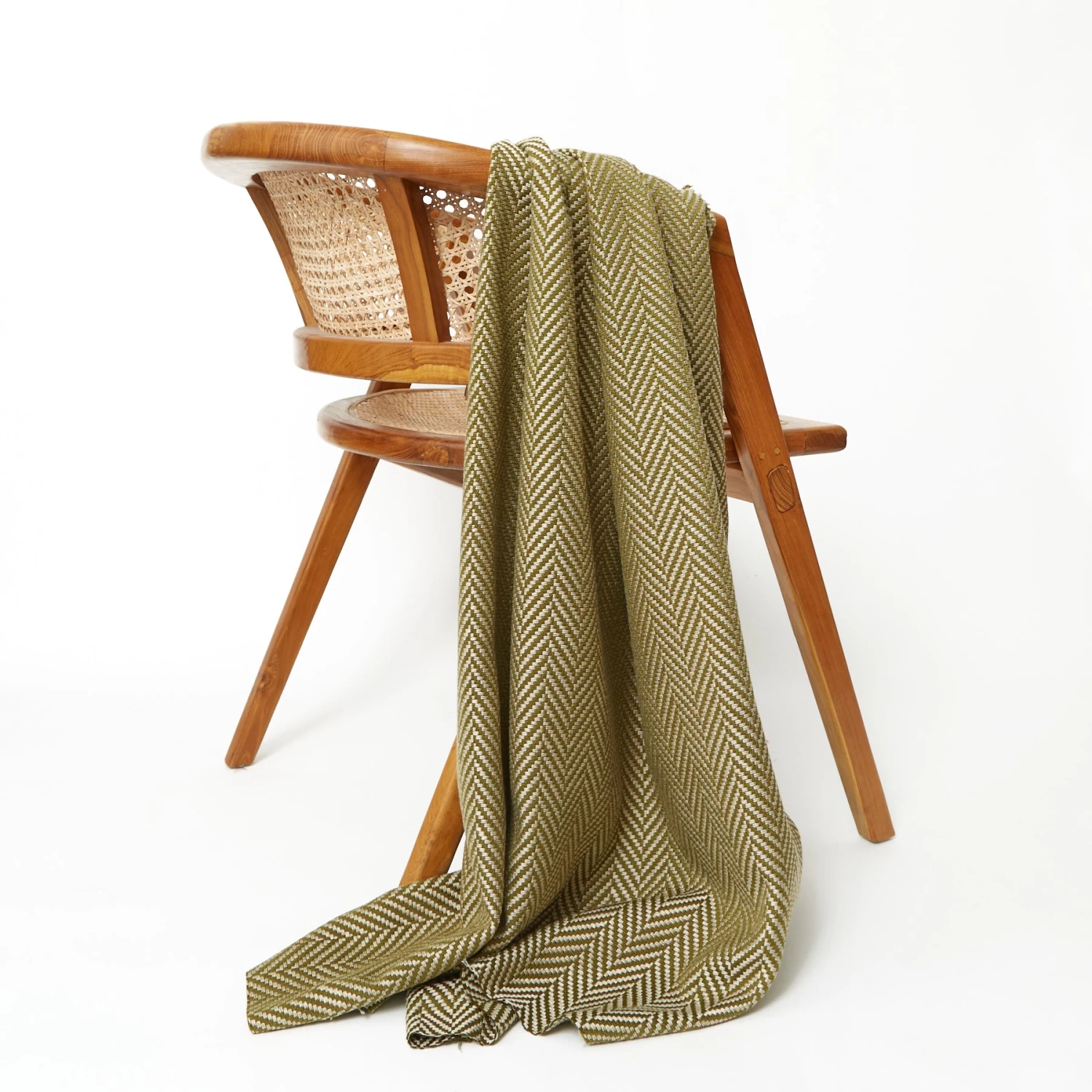 T24Q06542 | Fire Retardant Herringbone Trevira 5 T24Q06542 | Fire Retardant Herringbone Trevira - Image 3