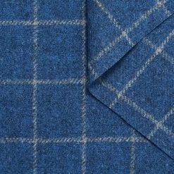 T24Q06551 | Fire Retardant Virgin Wool Windowpane -Nona Source Shop T24Q06551 SetSail 01