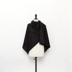 T24S11111 | Stretch Cotton Poplin -Nona Source Shop T24S11111 Black 02