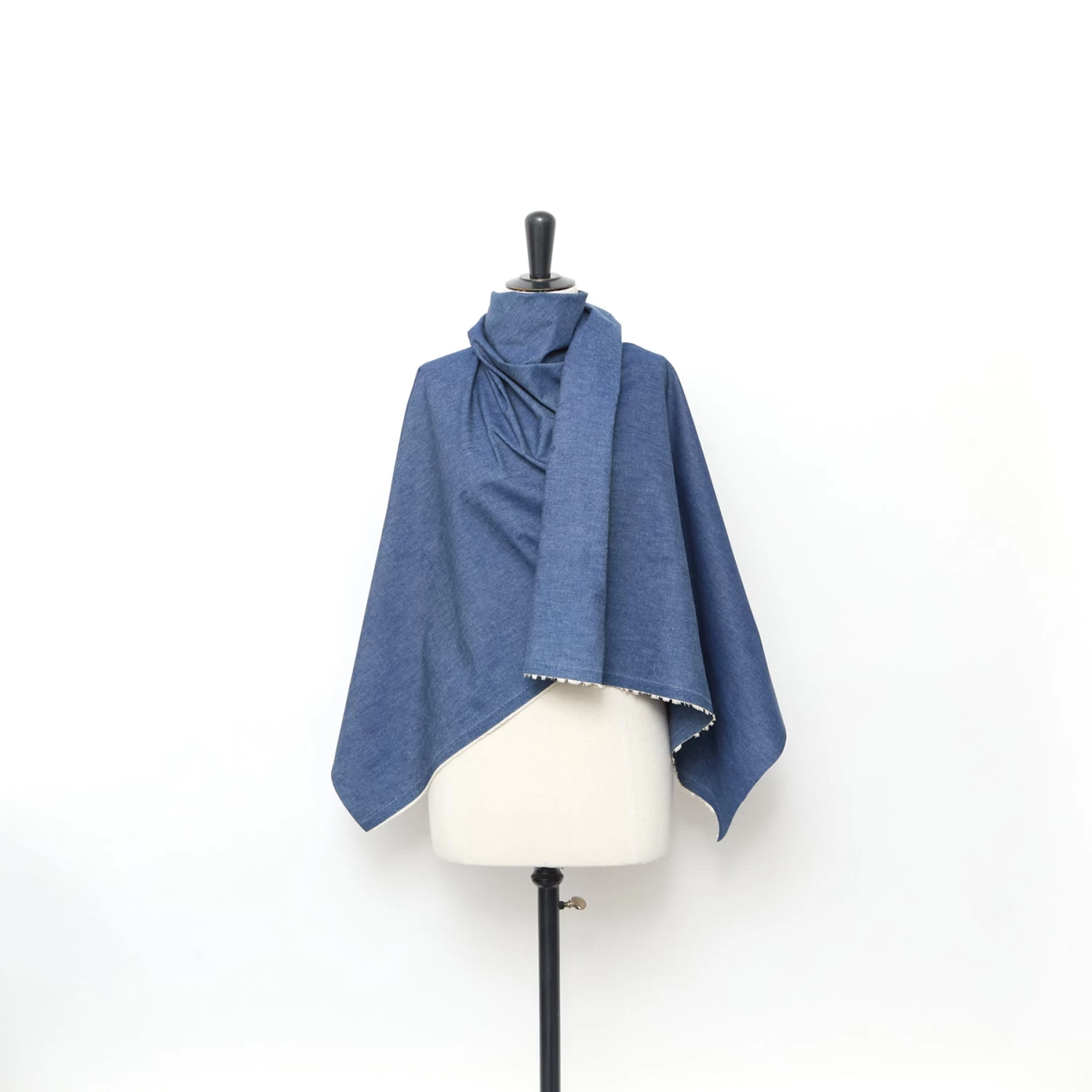 T25K11447 | Double Face Melange Cotton Chambray 4 T25K11447 | Double Face Melange Cotton Chambray - Image 2