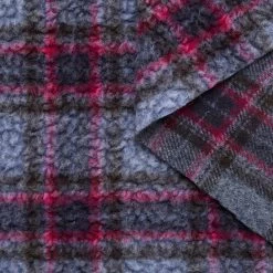 T25M11890 | Tartan Bouclé Teddy